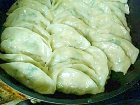 私の餃子の焼き方